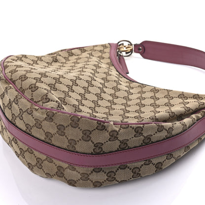 Gucci Monogram Medium GG Twins Hobo Pink 8 of 8