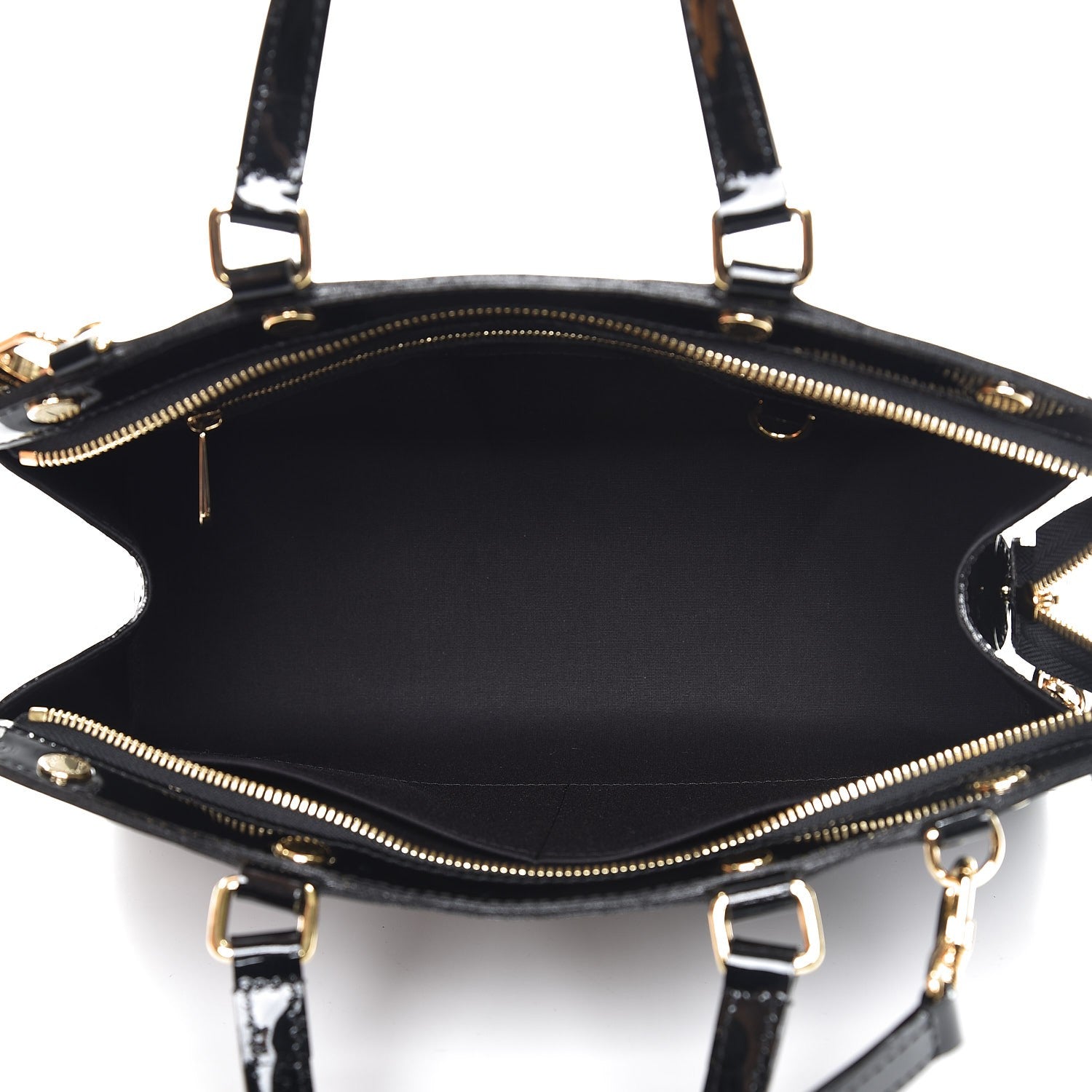 Louis Vuitton Vernis Brea MM Black 6 of 9