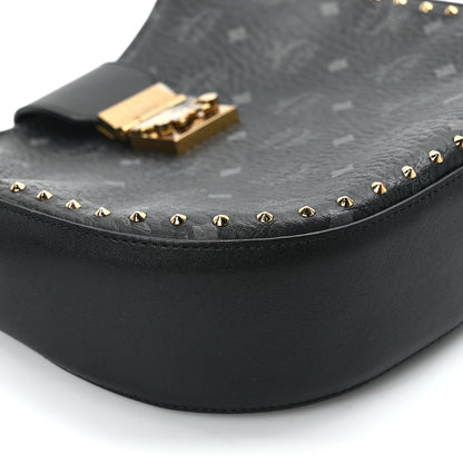 MCM Visetos Medium Patricia Hobo Black 11 of 12