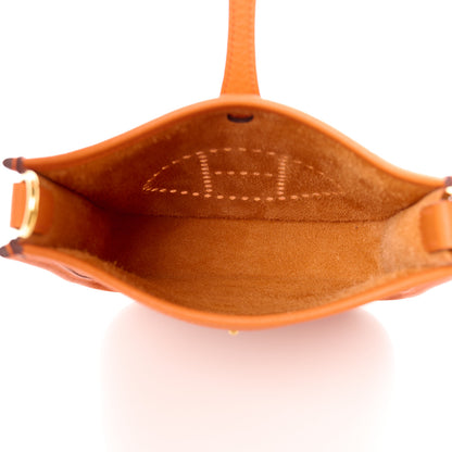 Hermes Taurillon Clemence Evelyne TPM Abricot 5 of 11