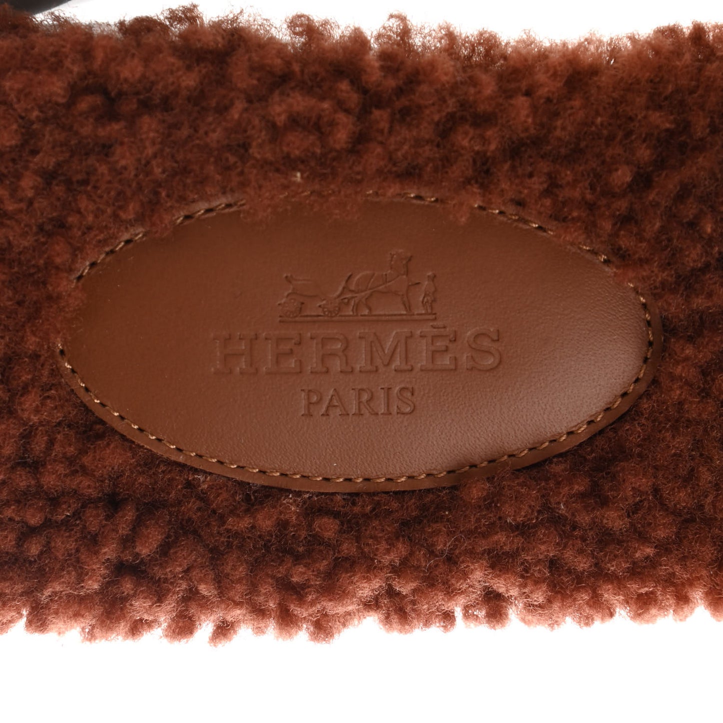 Woolskin Oran Sandals 35.5 Cognac