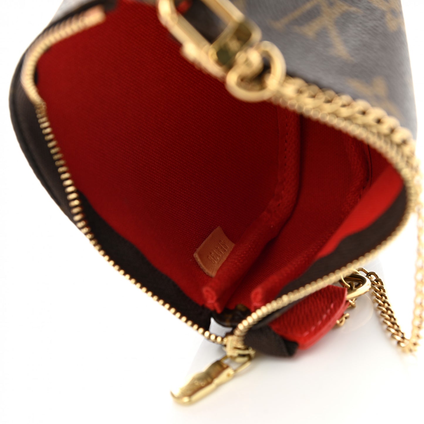 Monogram 2018 Christmas Animation Mini Cats Pochette Accessories