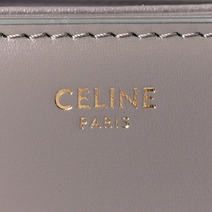 Celine Shiny Calfskin Medium Triomphe  Pebble 10 of 16