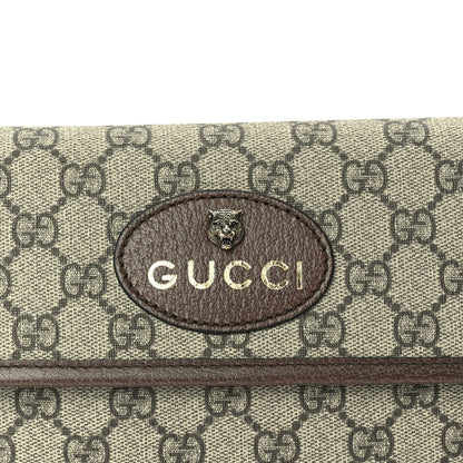 Gucci GG Supreme Monogram Neo Vintage Web Belt Bag Brown 6 of 8