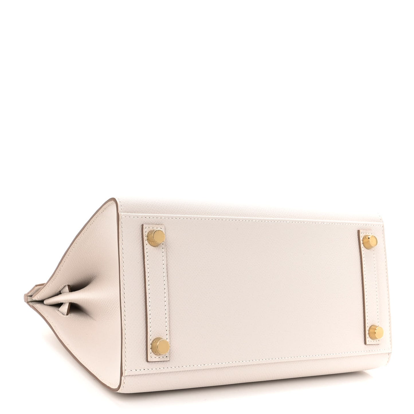 Epsom Birkin Sellier 25 Gris Pale