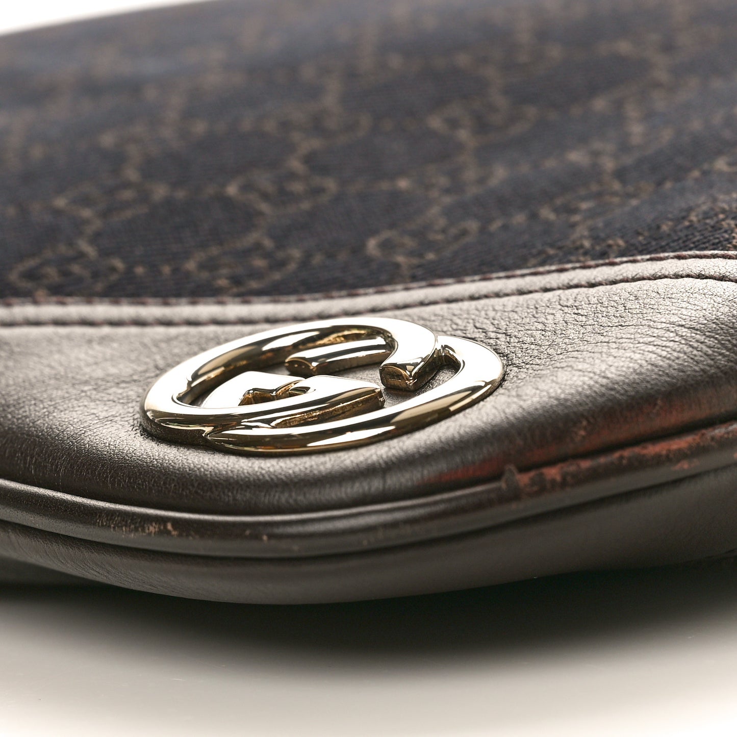 Monogram Medium New Britt Hobo Dark Brown