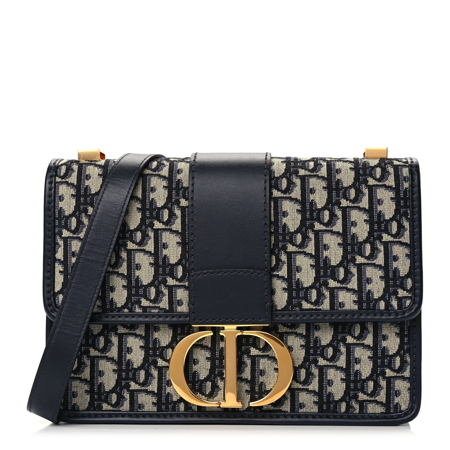 Oblique 30 Montaigne Flap Bag Blue
