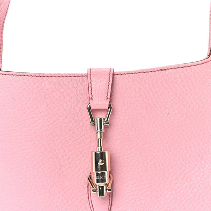 Gucci Soft Grained Calfskin Small Jackie O Hobo Pink 6 of 7