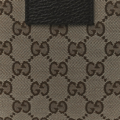 Gucci Monogram Belt Bag Dark Brown 11 of 14