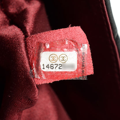 Chanel Lambskin Quilted Medium Leo Lion Flap Clutch Black 7 of 8