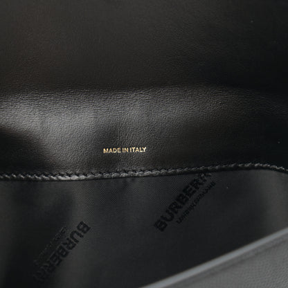 Burberry Grained Calfskin Small TB Bag Black 7 of 14