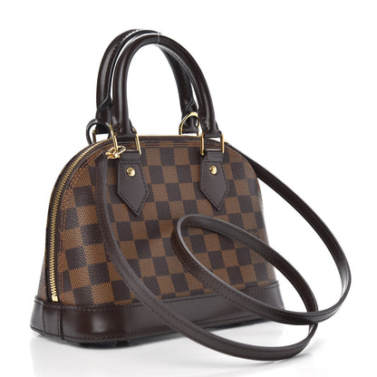 Louis Vuitton Damier Ebene Alma BB 3 of 9