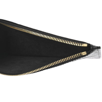 Louis Vuitton Empreinte Monogram Giant Neverfull MM Pochette Black 5 of 7