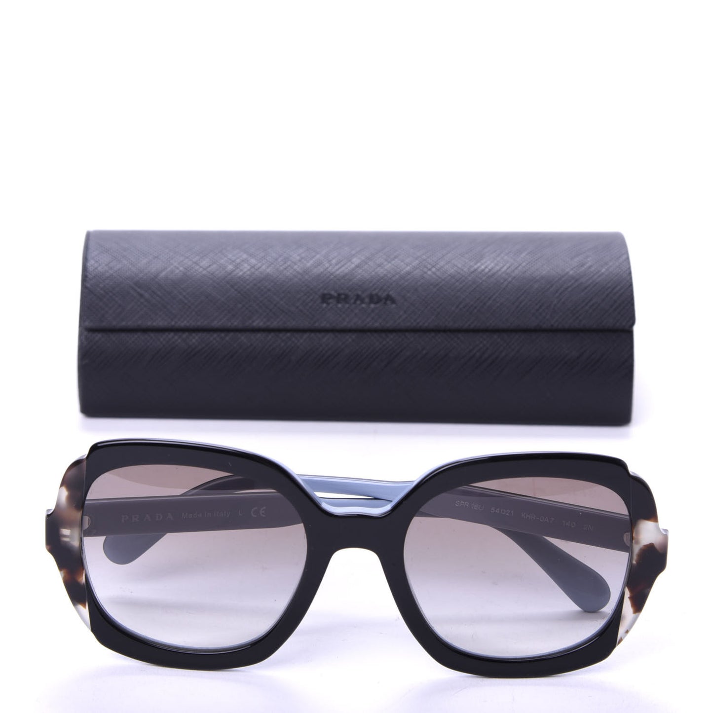 Round Sunglasses SPR 16U Black