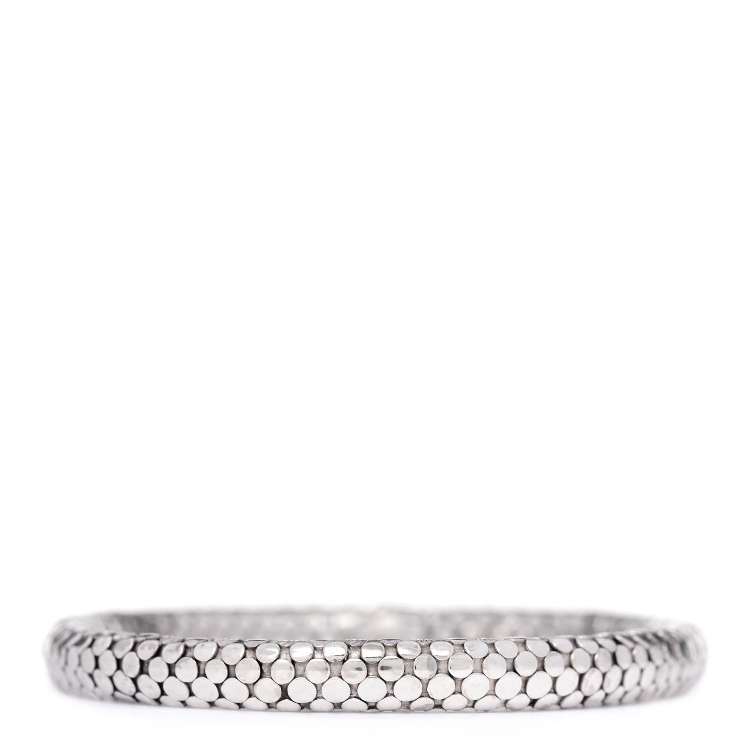 John Hardy Sterling Silver 7mm Dot Bracelet 1 of 5