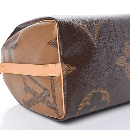 Louis Vuitton Reverse Monogram Giant Speedy Bandouliere 30 9 of 9