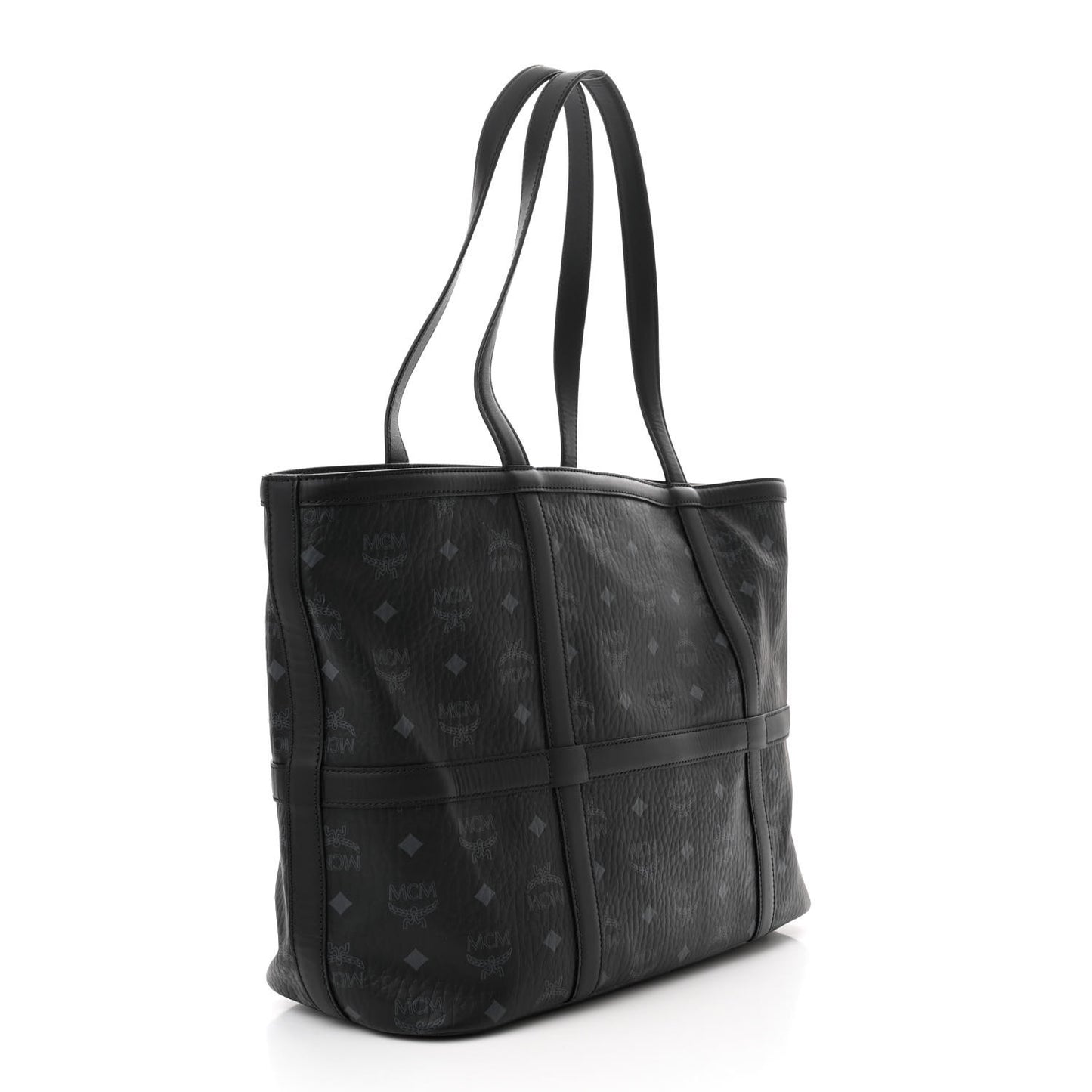 Visetos Medium Delmy Shopper Tote Black
