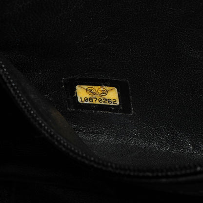 Chanel Deerskin Luxe Ligne Small Flap Bag Black 7 of 7