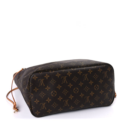 Louis Vuitton Monogram Neverfull MM Brown 3 of 8