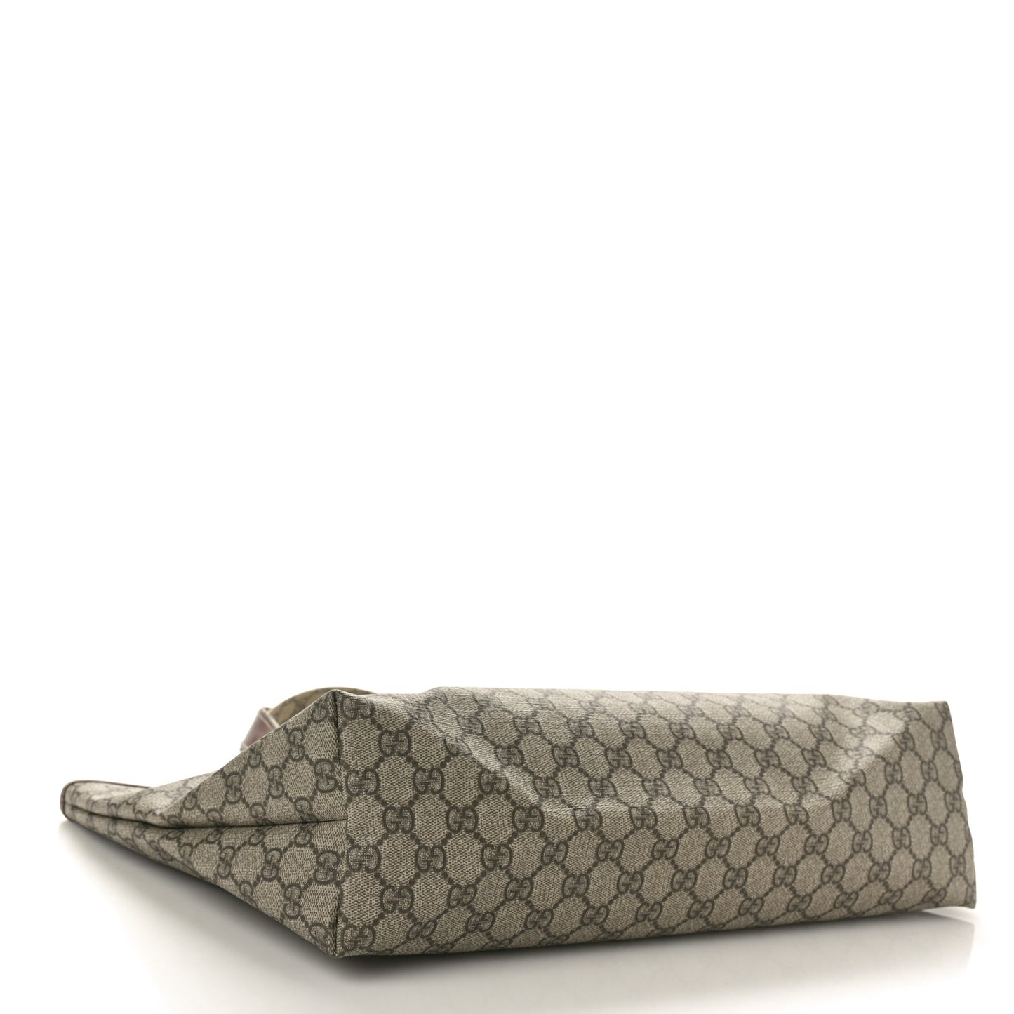 GG Plus Monogram Medium Signature Web Loop Tote Brown