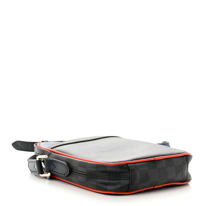 Louis Vuitton Epi Damier Graphite Danube Slim PM 4 of 13