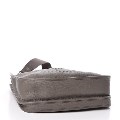 Hermes Taurillon Clemence Evelyne III GM Etain 4 of 11