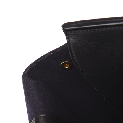 Celine Felt Calfskin Medium Tie Knot Tote Navy 24 of 26