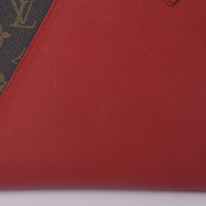 Louis Vuitton Calfskin Monogram Kimono Tote Cherry 13 of 14