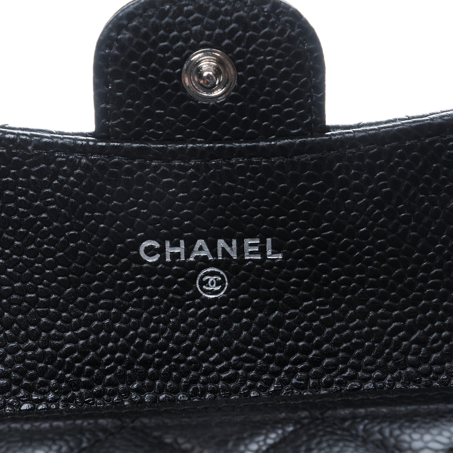 Chanel Caviar Quilted Coin Purse Black 6 of 8