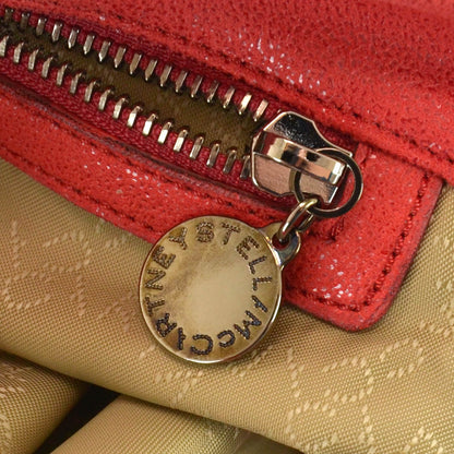 Stella McCartney Faux Leather Falabella Red 8 of 9