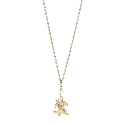 Christian Dior Pearl Reve D'Infini  Necklace  Gold White 1 of 5