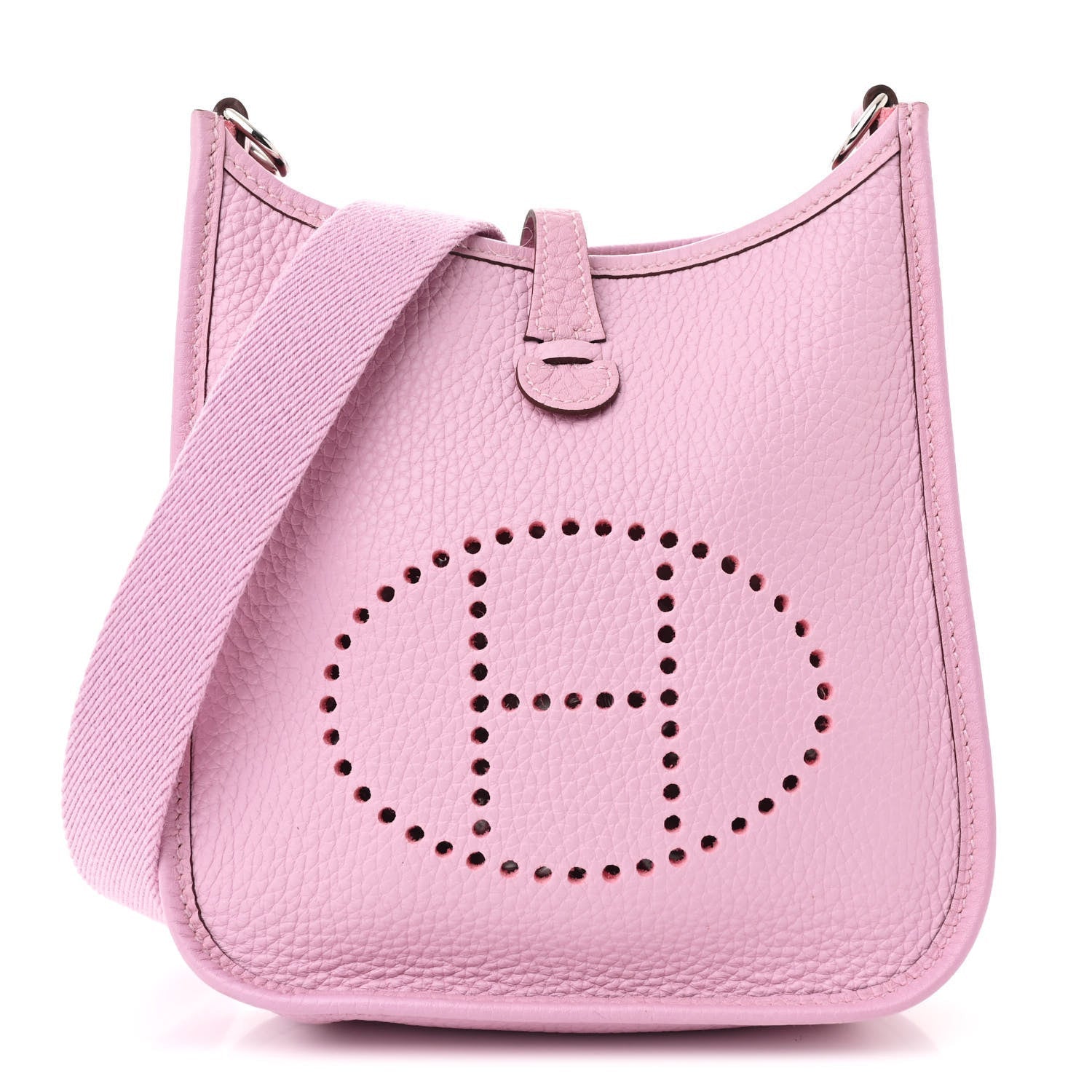Hermes Taurillon Clemence Evelyne TPM Mauve Sylvestre 1 of 7