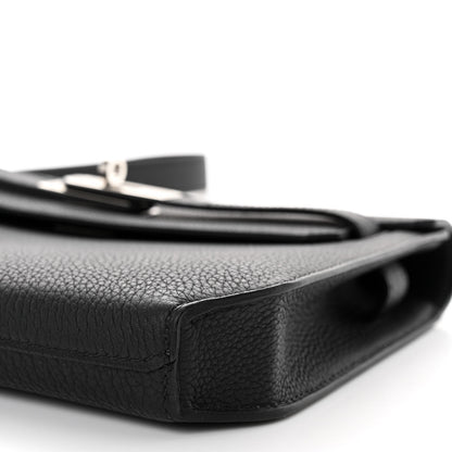 Hermes Togo Kelly Depeches 25 Pouch Black 10 of 11
