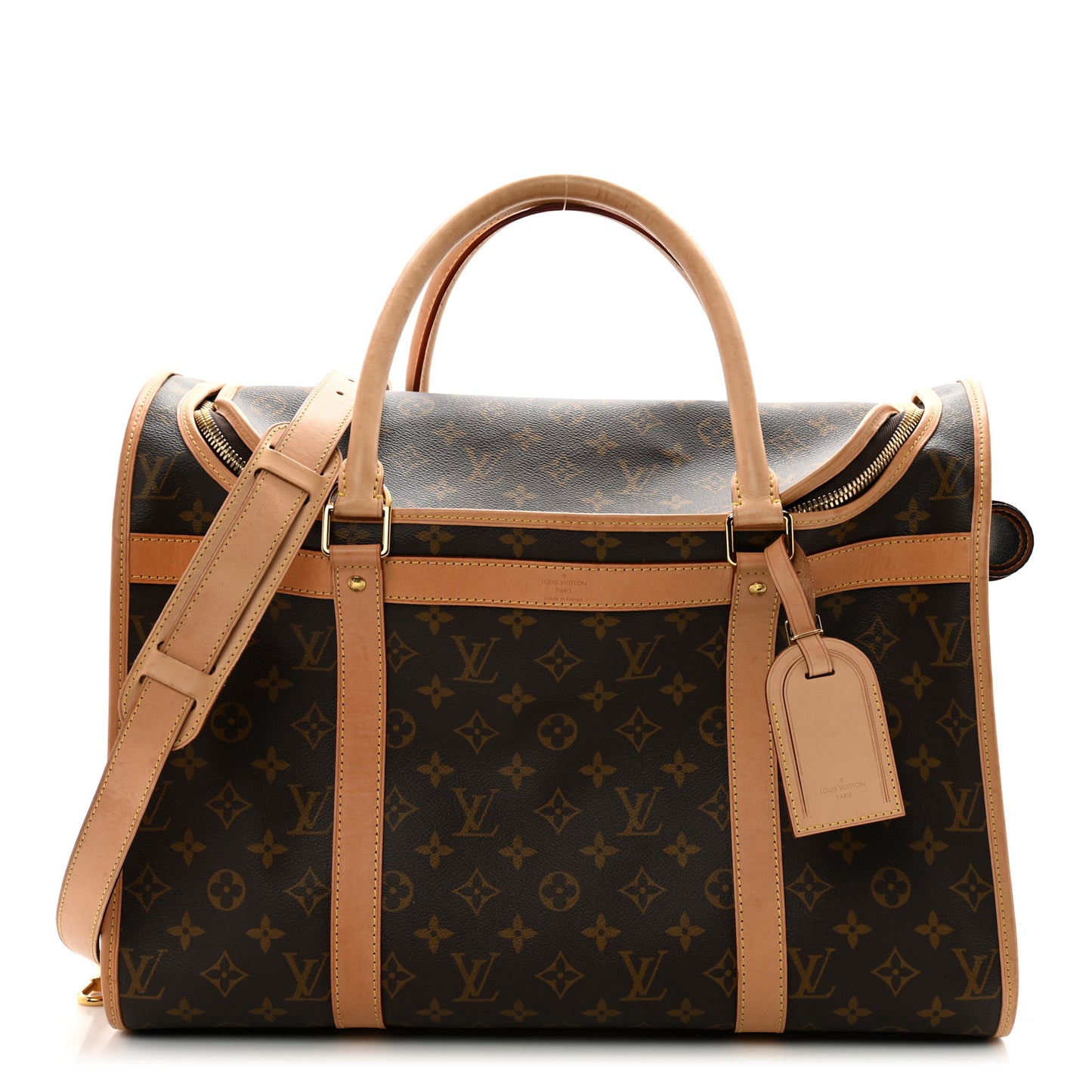 Monogram Dog Carrier 45