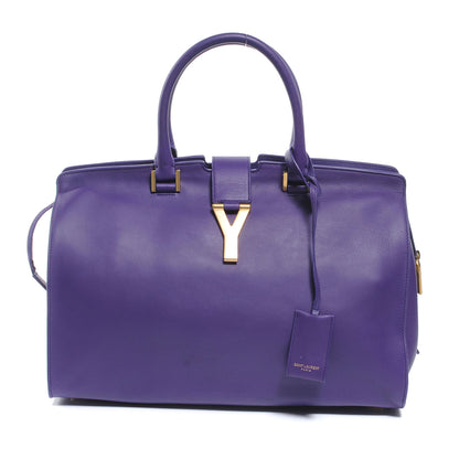 Saint Laurent Leather Medium Classic Y Cabas Purple 1 of 6