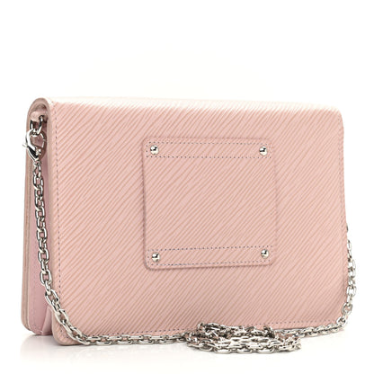 Louis Vuitton Epi Twist Belt Chain Wallet Rose Ballerine 2 of 10
