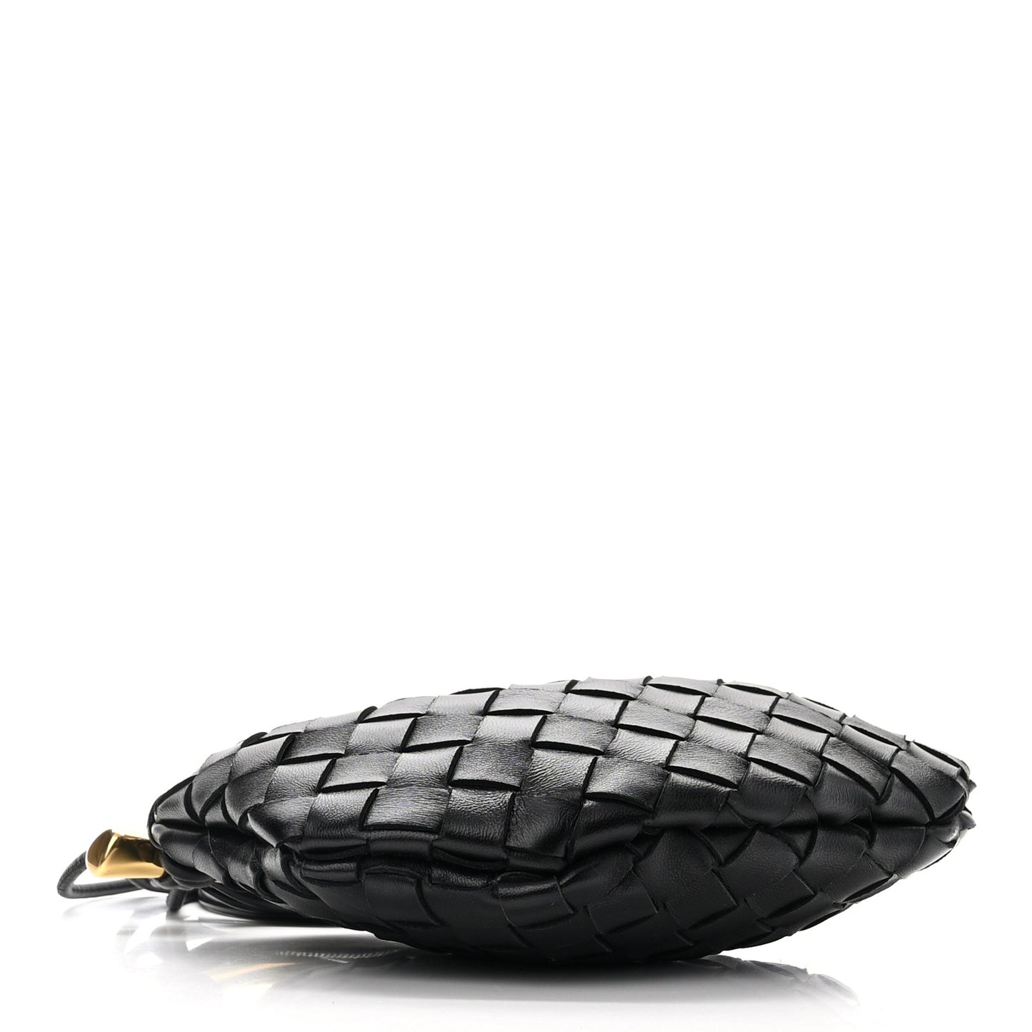 Nappa Intrecciato Mini Sardine Bag Black