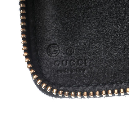Gucci Soft Microguccissima Zip Around Organizer Wallet Black 6 of 9