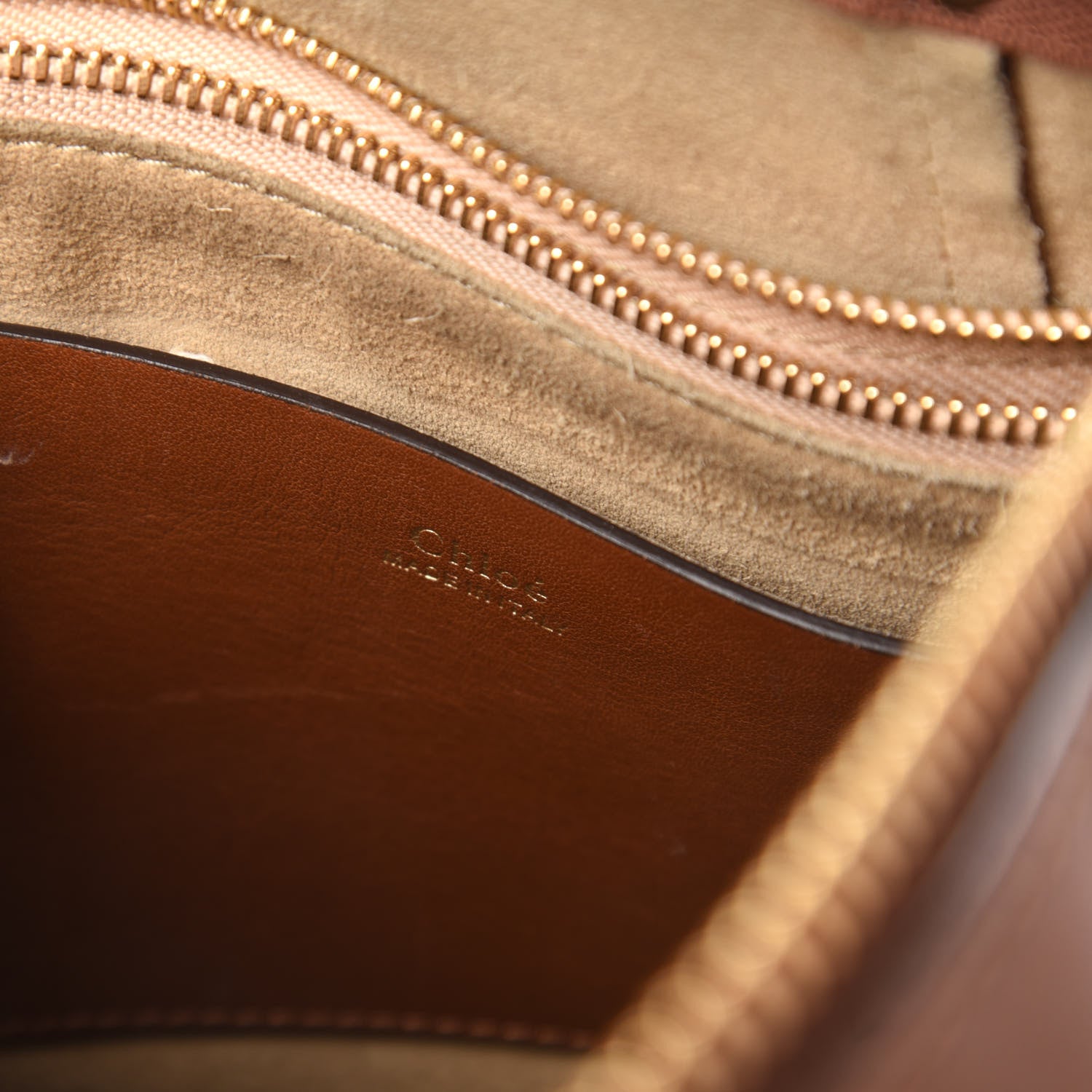 Chloe Calfskin Small Hayley Hobo Tan 8 of 9