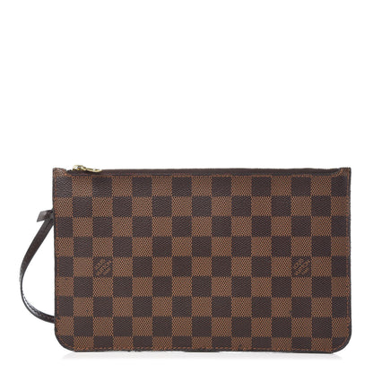 Louis Vuitton Damier Ebene Neverfull MM GM Pochette 1 of 10