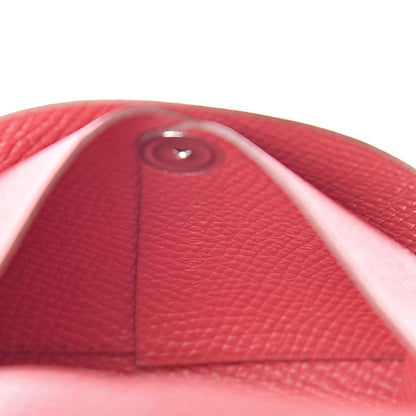 Hermes Epsom Bastia Coin Purse Rose Azalee 7 of 8