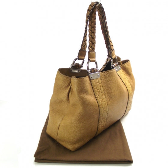 Gucci Leather Bamboo Bar Medium Tote 3 of 11