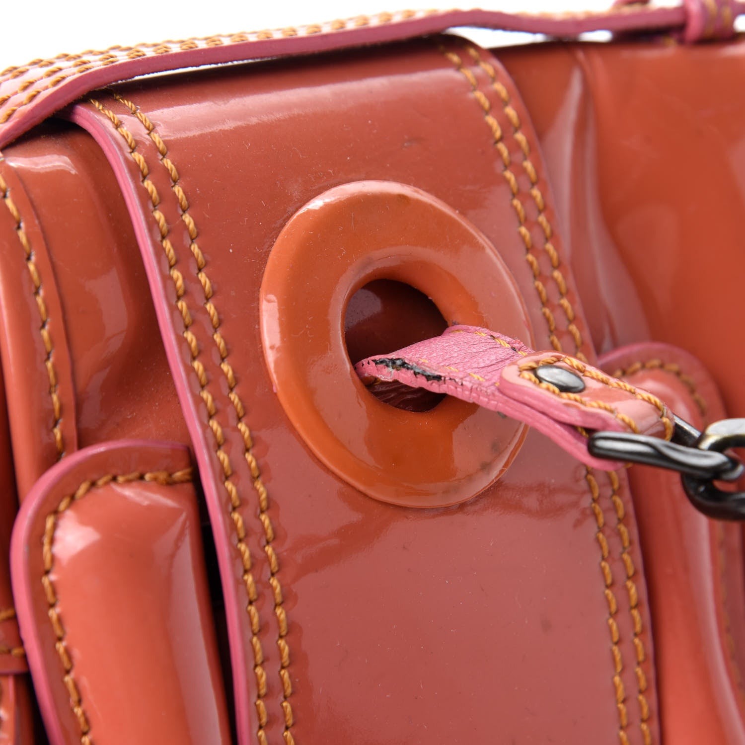 Fendi Patent B Bag Tulipano 8 of 15