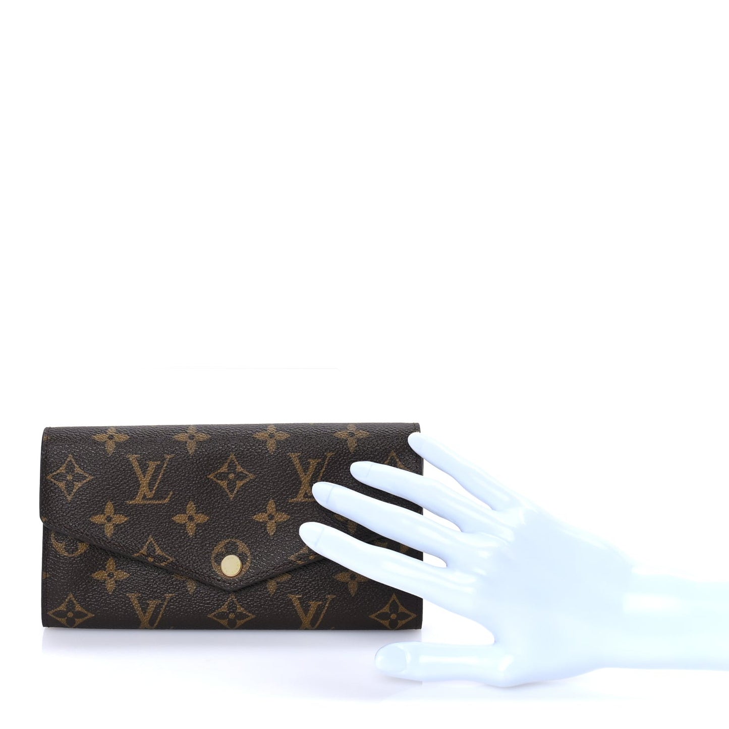 Monogram Sarah Wallet NM Brown