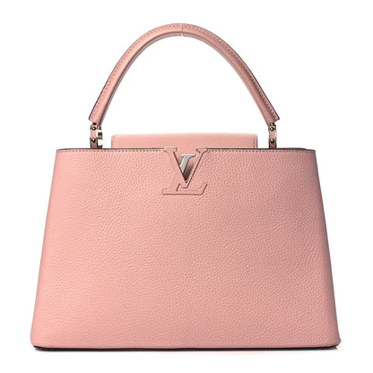 Louis Vuitton Taurillon Capucines MM Magnolia 1 of 9