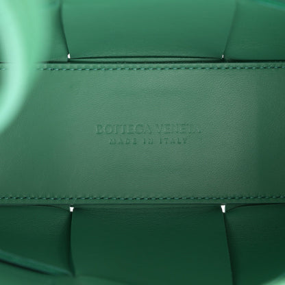 Bottega Veneta Nappa Maxi Intreccio Mini Arco Tote Green 6 of 7