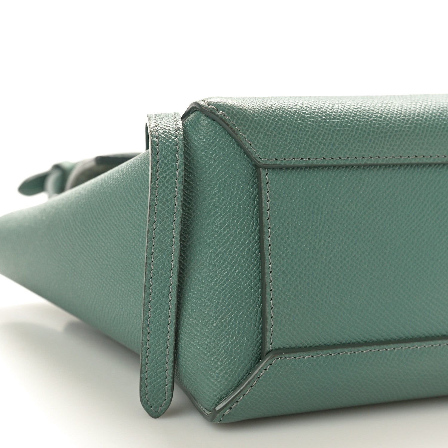 Celine Grained Calfskin Nano Belt Bag Celadon 8 of 9