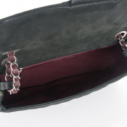 Chanel Iridescent Calfskin In The Mix Medium Flap Dark Green 5 of 7