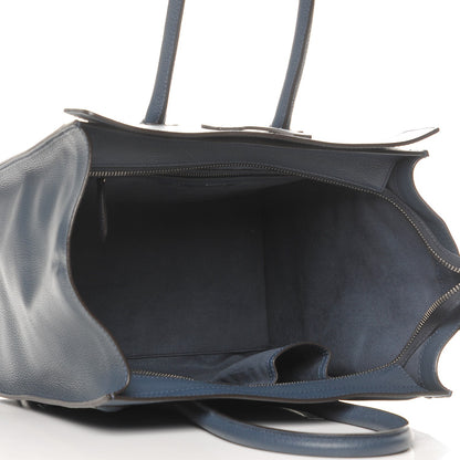 Celine Drummed Calfskin Mini Luggage Orage 5 of 8