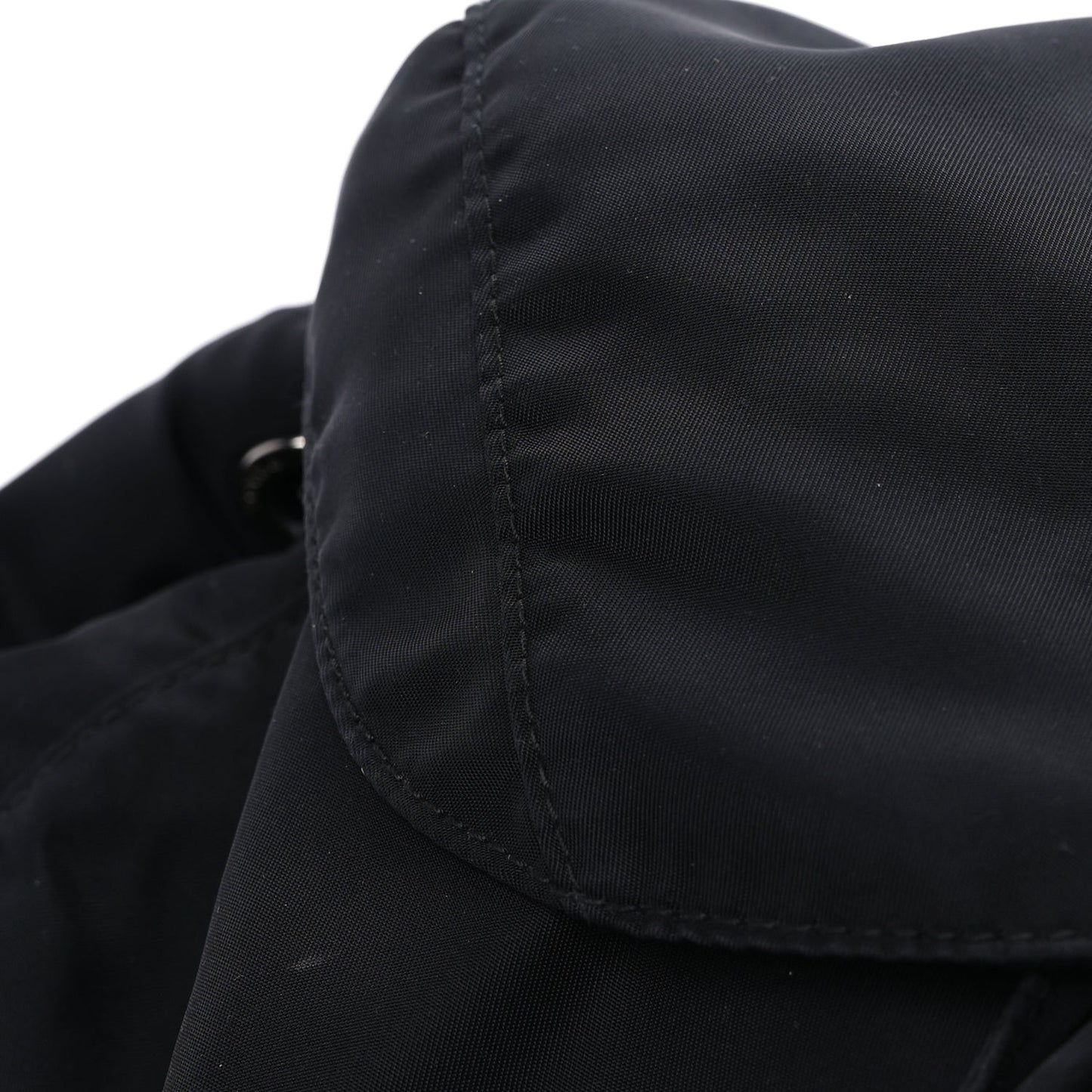 Tessuto Nylon Saffiano Vela Medium Backpack  Black